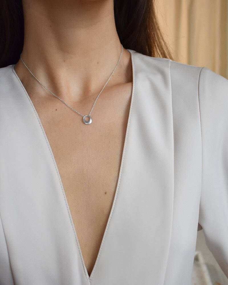 Orbit drop Kettingen Zilver