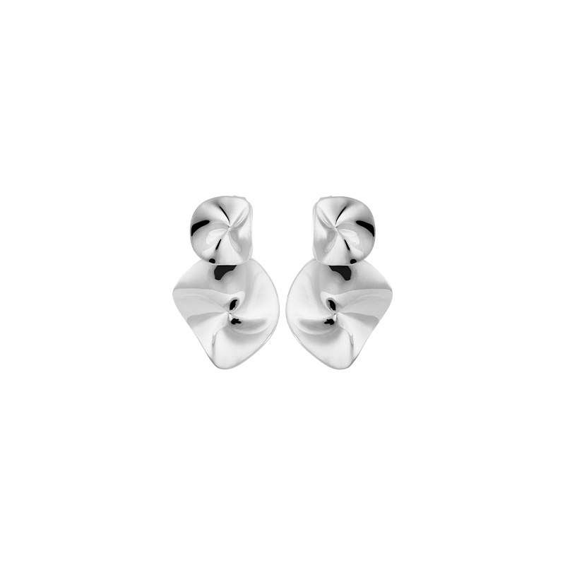 Pacific small studs Zilver