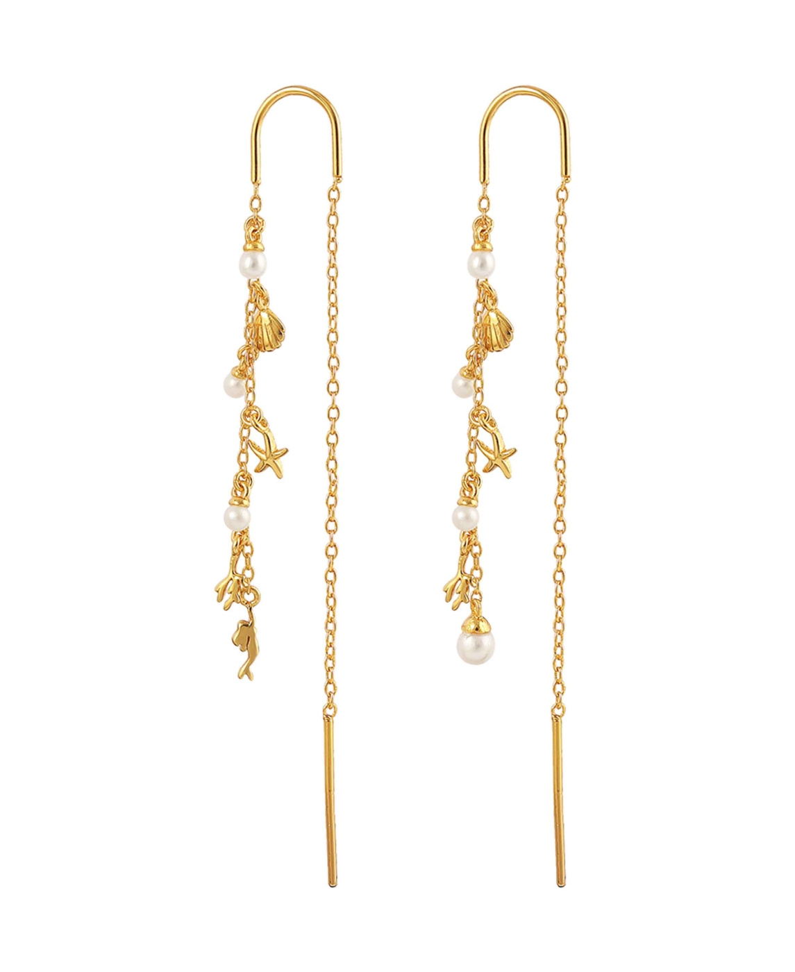 Frutti di mare Earrings Goud