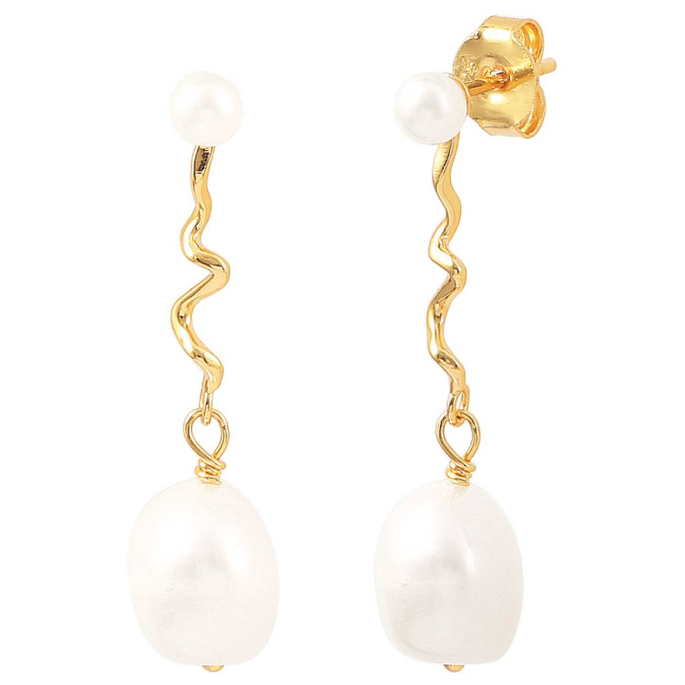 Alva stickers Oorbellen Goud