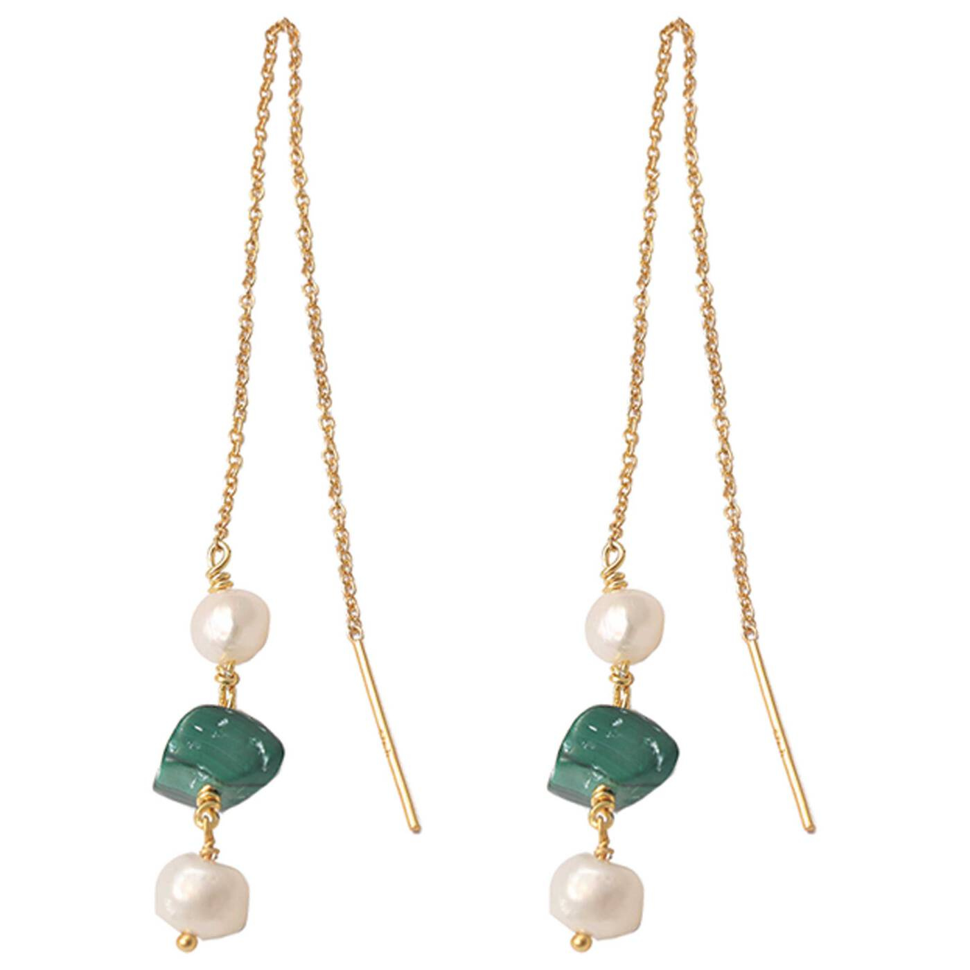 Green Ellie Oorbellen Goud