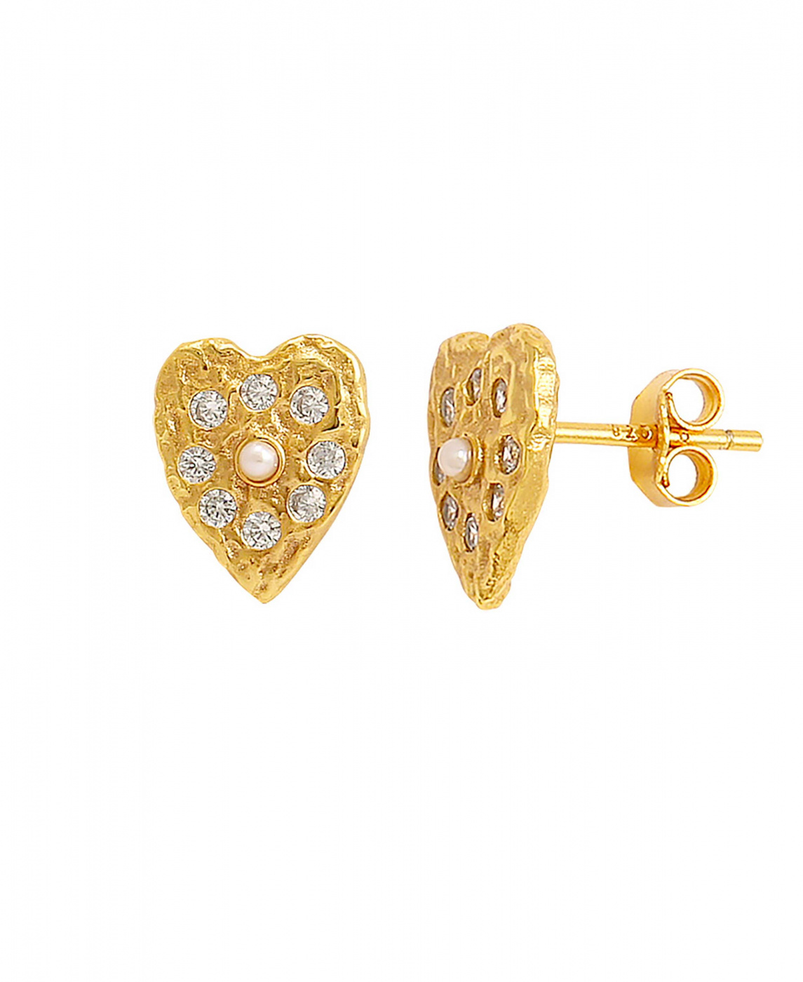 Lucia Earrings Gold