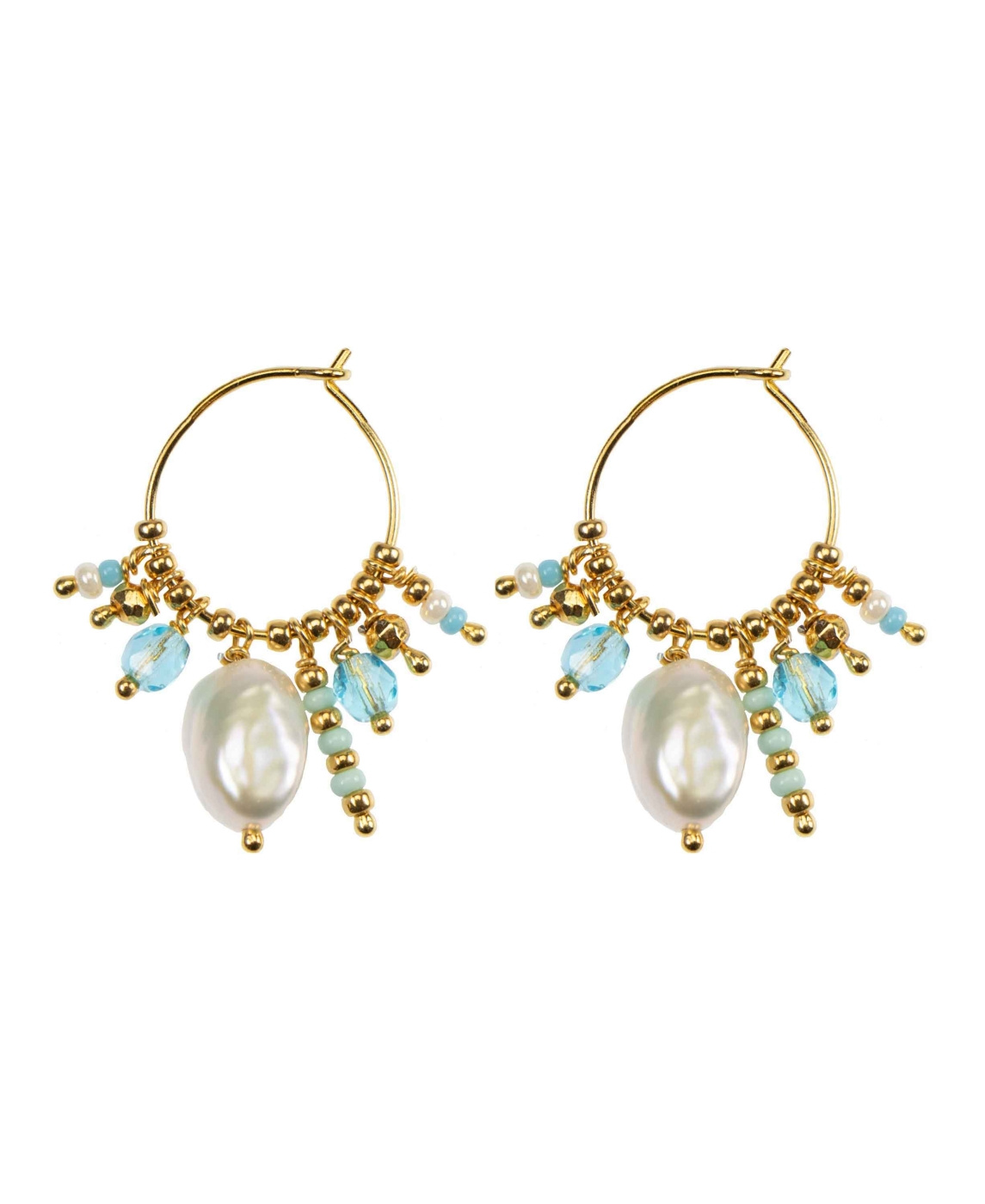 Ocean Earrings Goud
