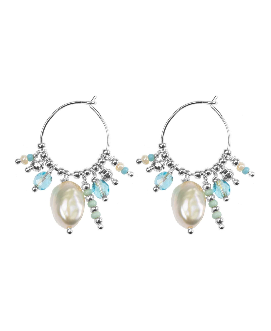 Ocean Earrings Zilver