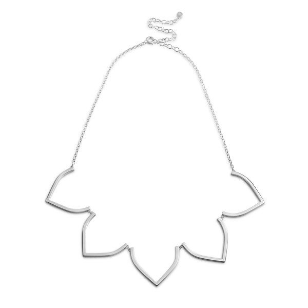 Petal Grand Kettingen Zilver 38-46 cm