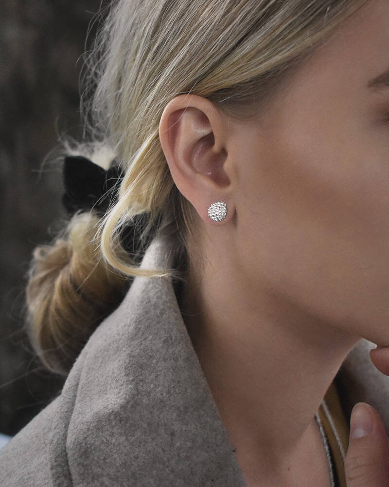 Stardust Oorbel Zilver