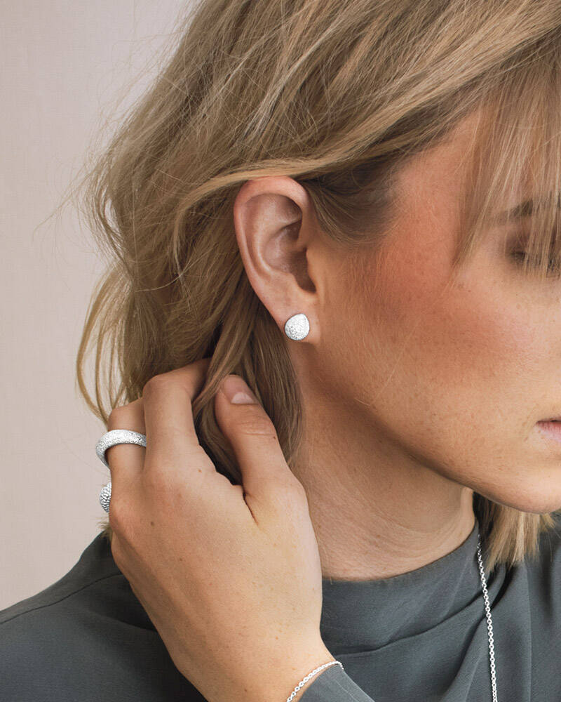 Stardust shine Oorbel Zilver