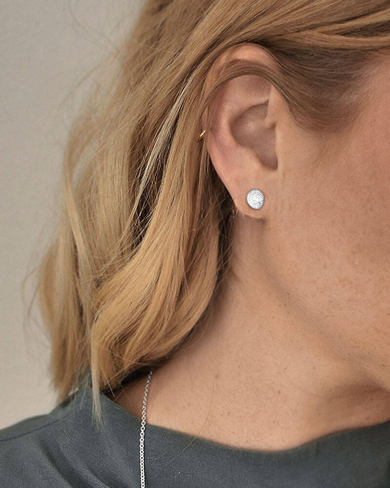 Stardust shine drop Oorbel Zilver