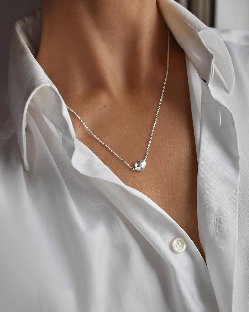 Stardust polished Kettingen Zilver