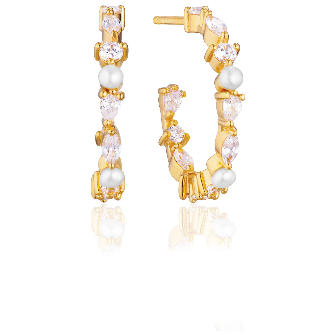 ADRIA CREOLO MEDIO Oorbel Goud