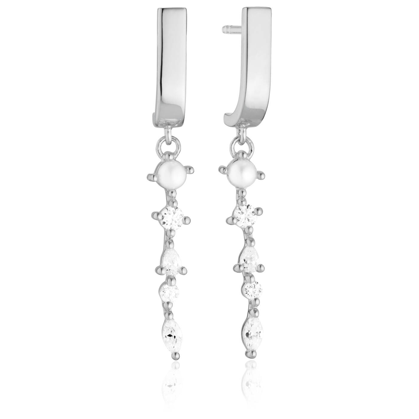 ADRIA PENDOLO Oorbel Zilver