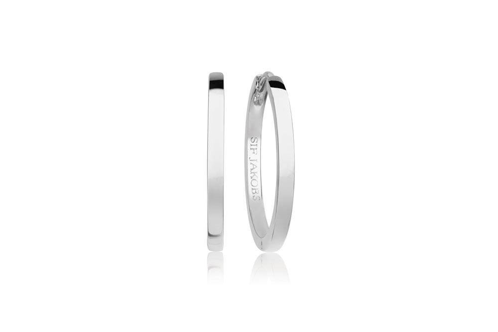 ELLERA PIANURA X-GRANDE Oorbel (Zilver)