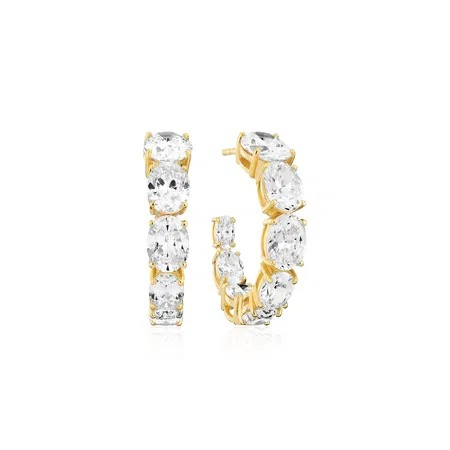 ELLISSE CREOLO GRANDE Earrings Gold