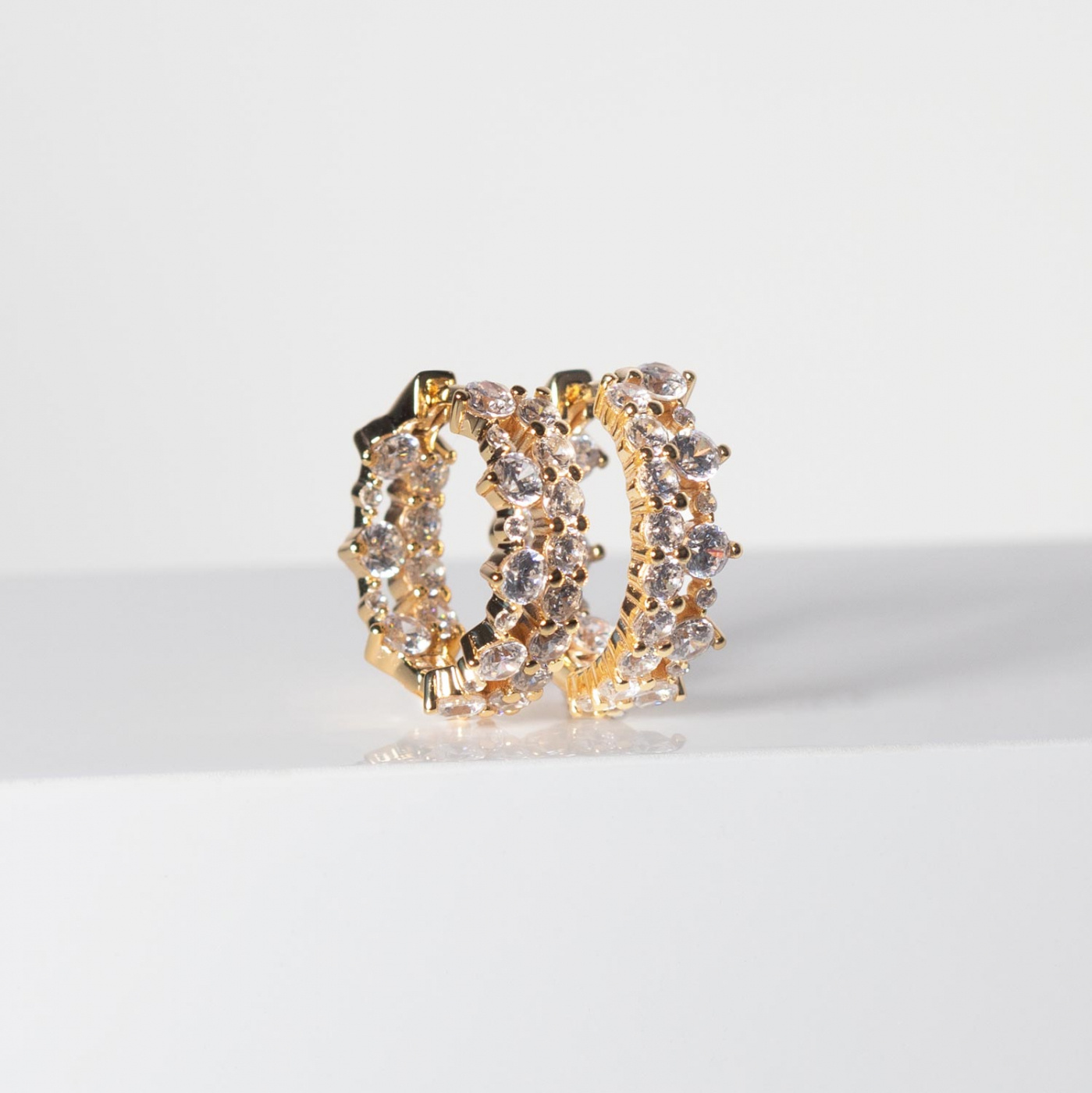 LIVIGNO CREOLO PICCOLO EARRINGS Goud