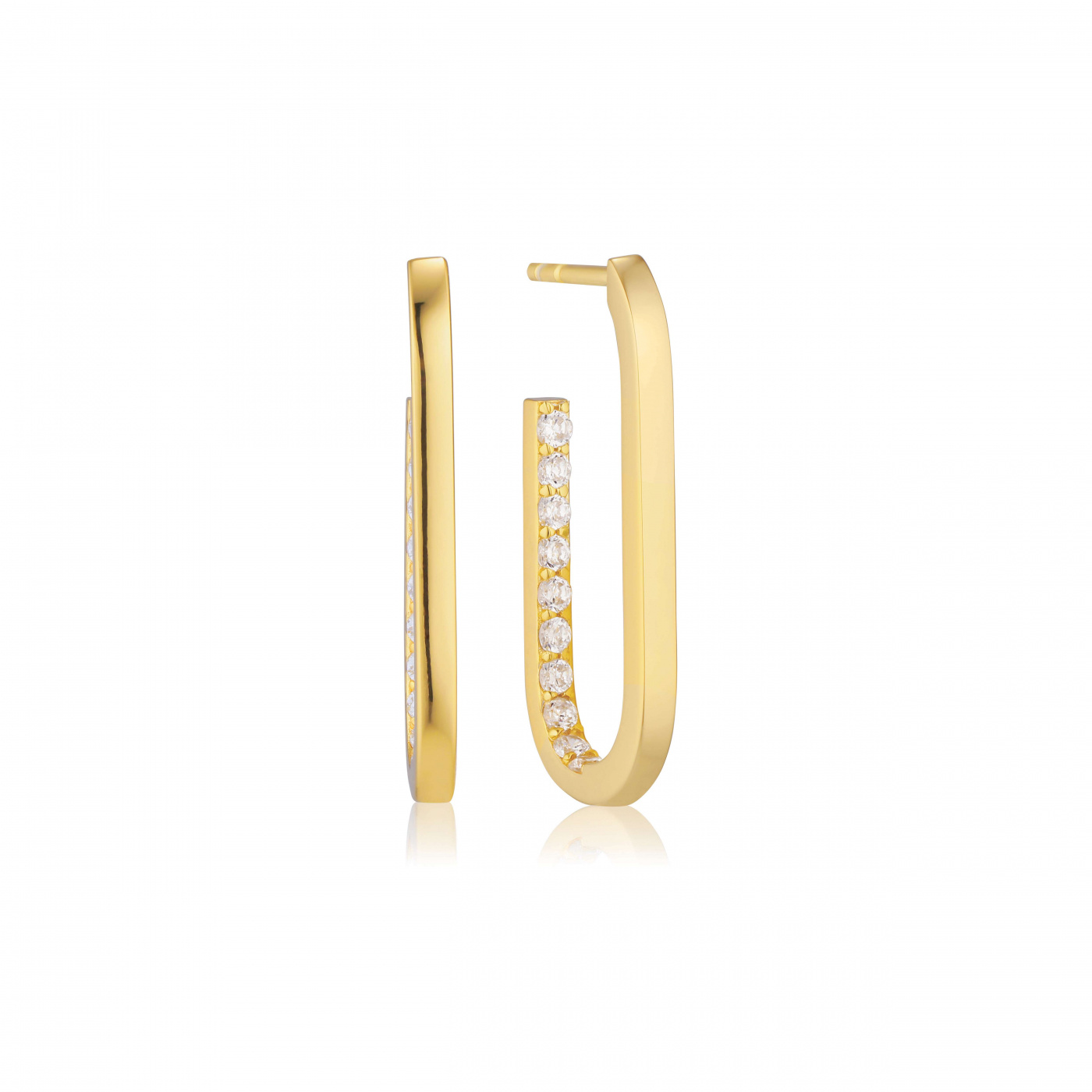 CAPIZZI MEDIO Oorbeln Vita Zirkoner Goud