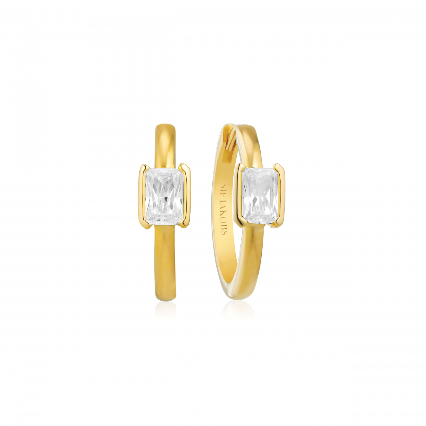 ROCCANOVA UNO Oorbeln Vita Zirkoner Goud