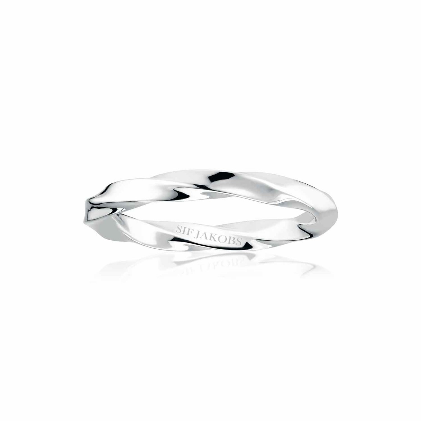 FERRARA PICCOLO PIANURA ring (Zilver)