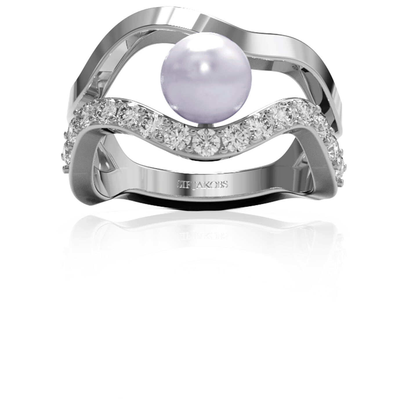 PONZA Ring Zilver