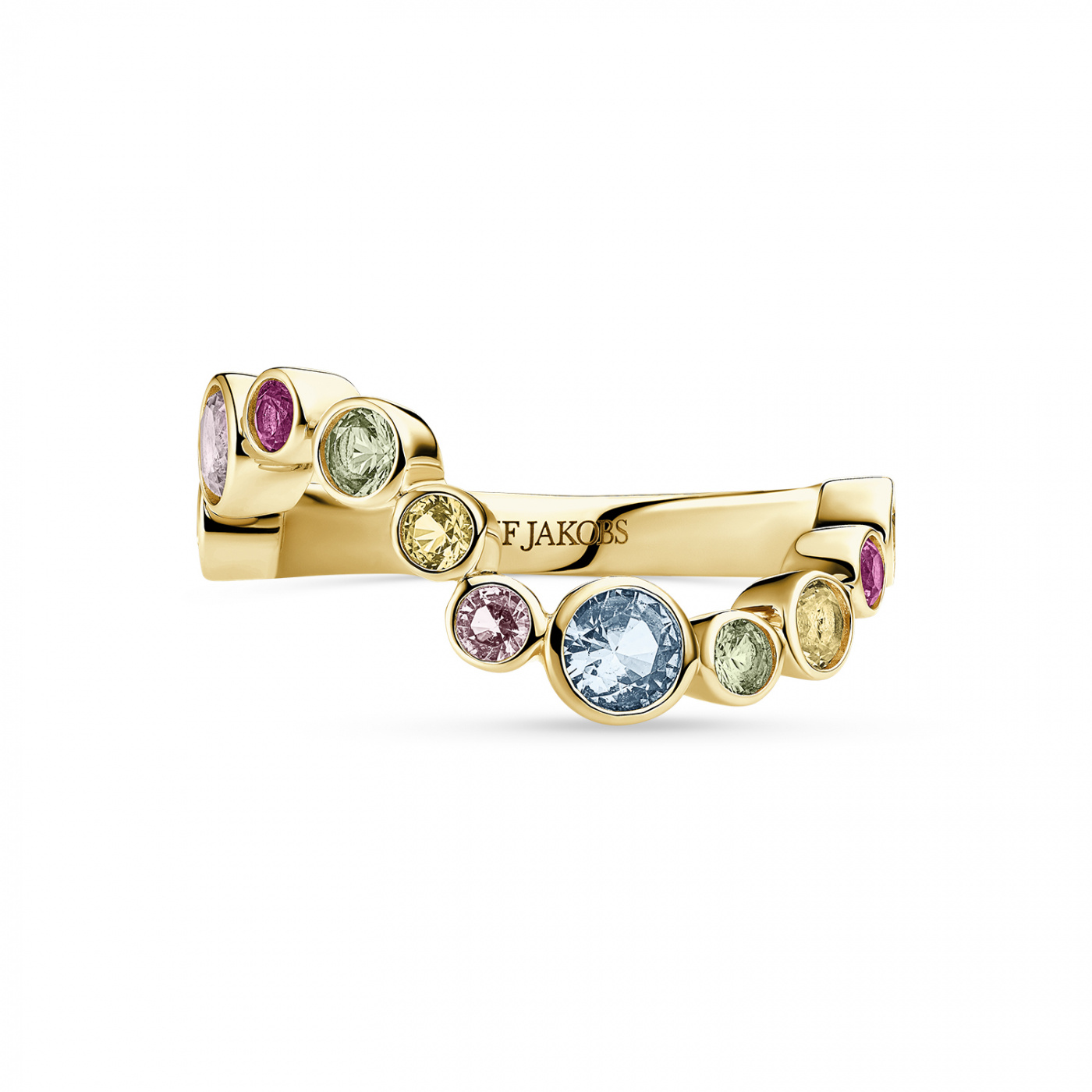 Sardinien Wave Ring Gold