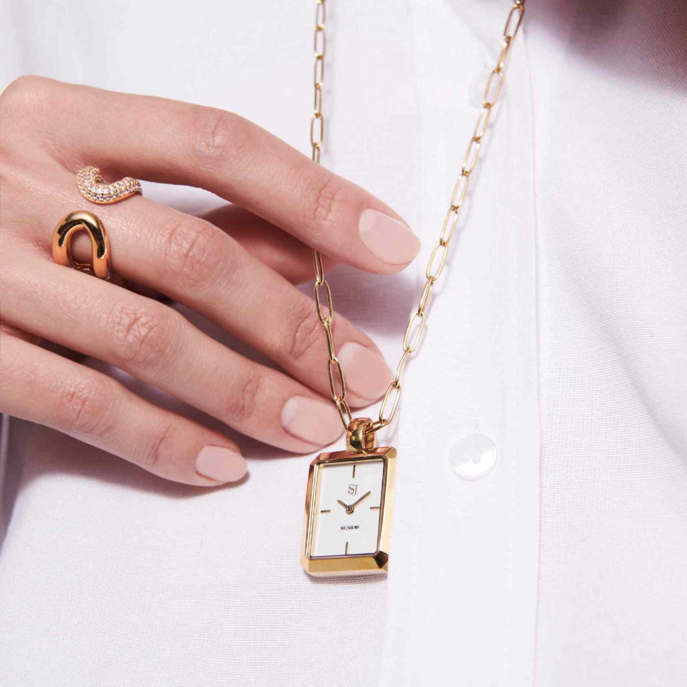 CHIARA PENDANT WATCH Goud