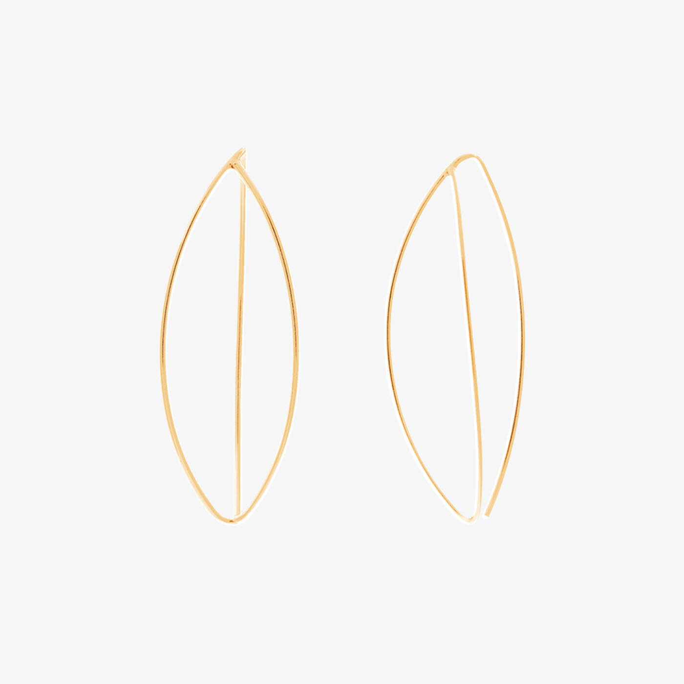 Together big Oorbel Goud