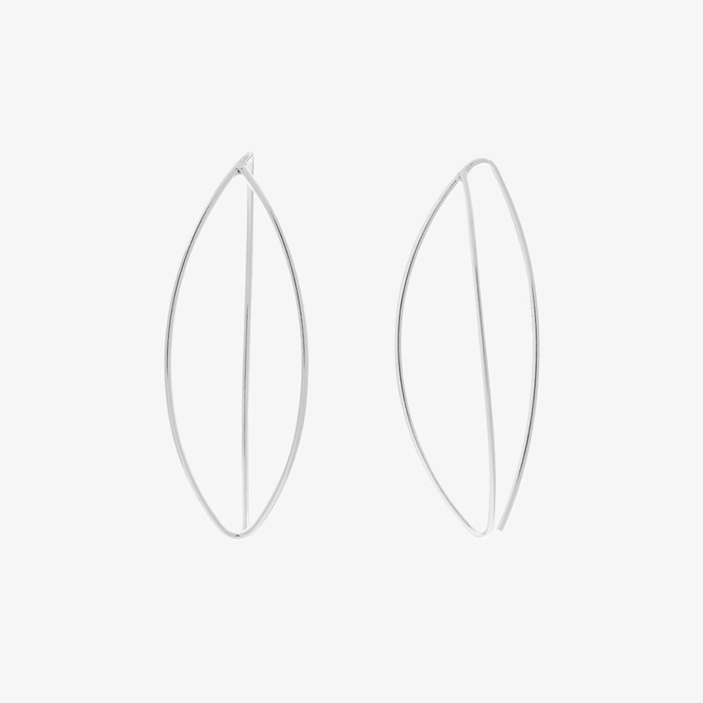 Together big Oorbel Oorbel Zilver