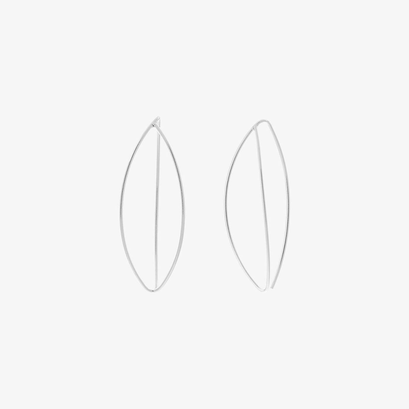 Together small Oorbel Oorbel Zilver