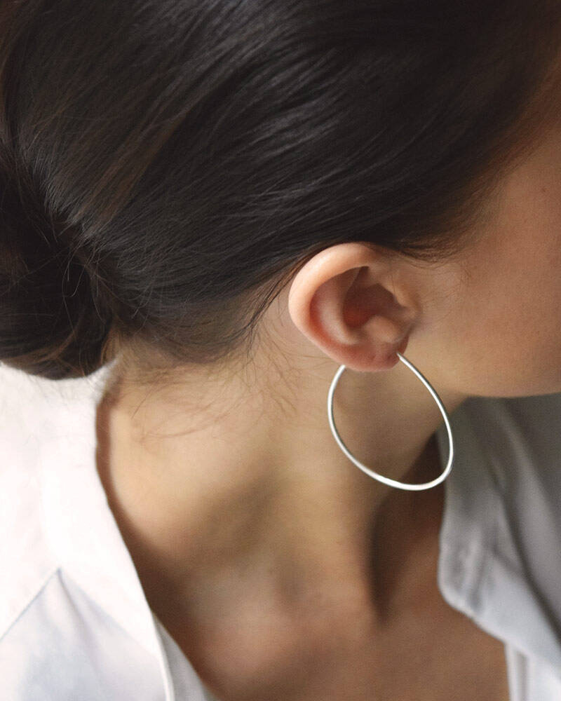 Together hoops Zilver