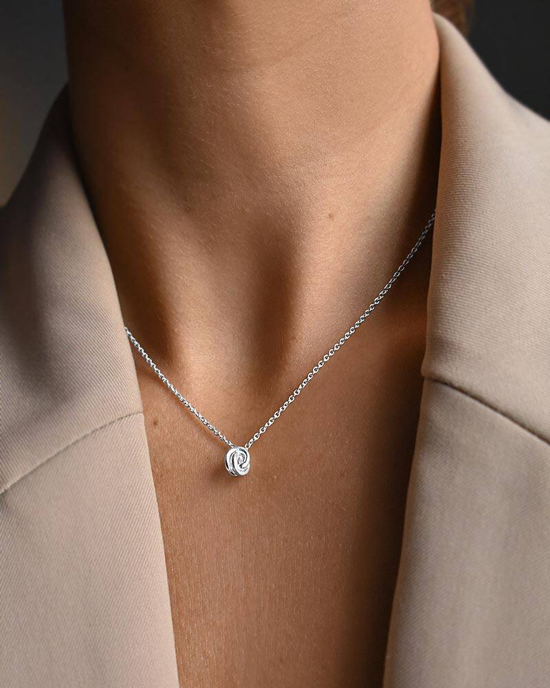 Unity drop Kettingen Zilver