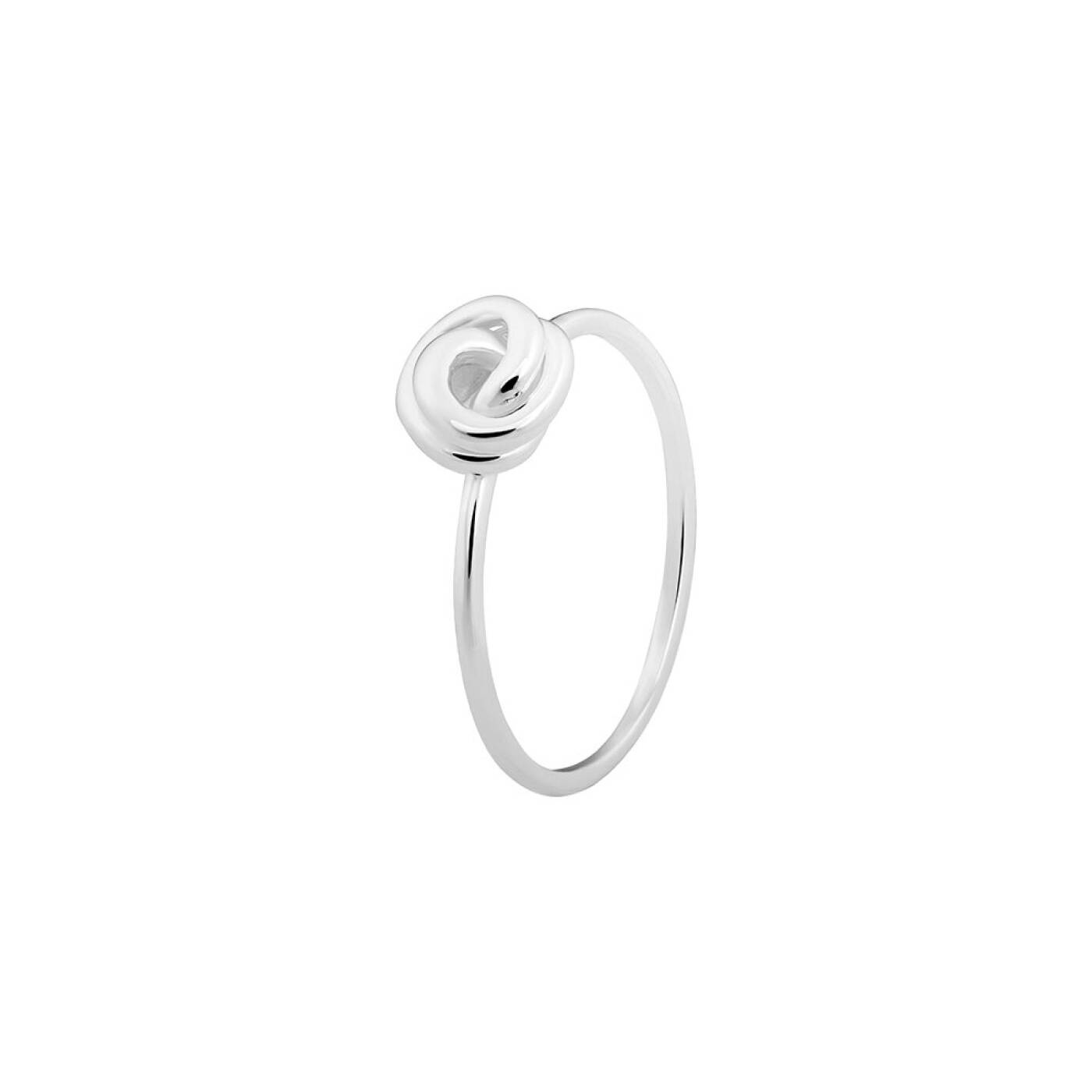 Unity drop ring Zilver