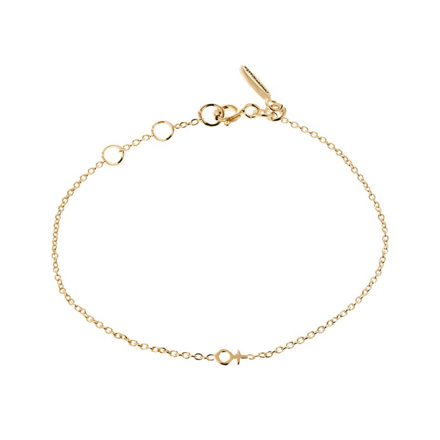 Women Unite drop Armbanden Goud