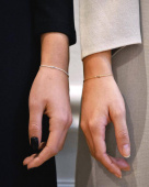 Women Unite drop Armbanden Zilver