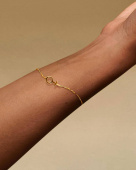 Women Unite small Armbanden Goud