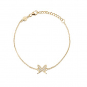 Petite papillion sparkling Bracelet Gold