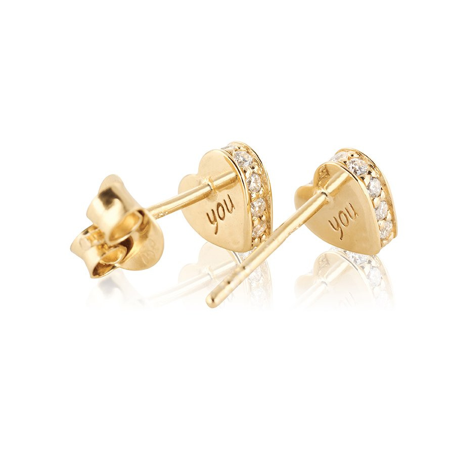 You Earrings Gold