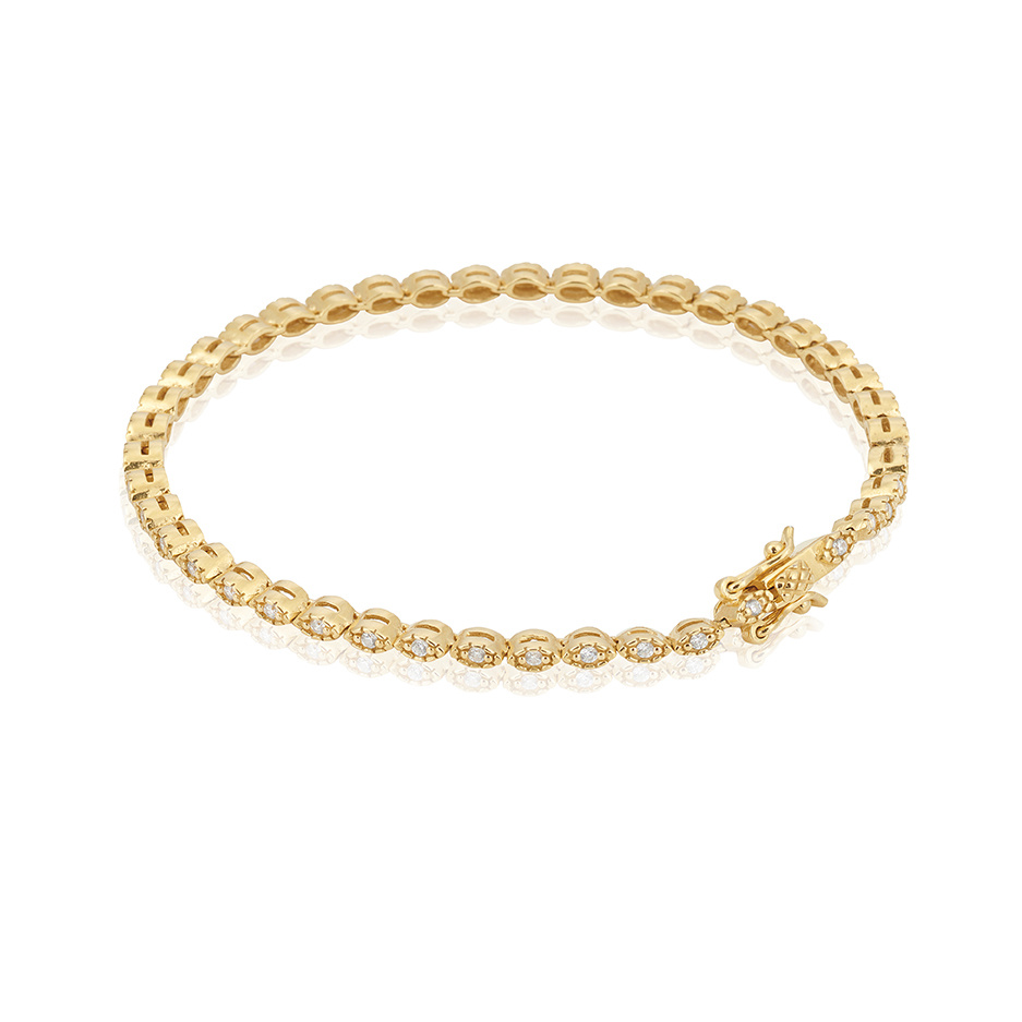 Time to glow  T-Bracelet Gold