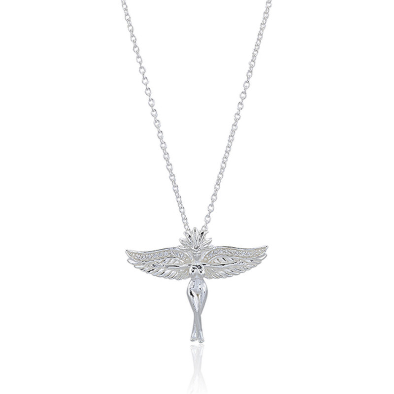 Goddess of love Necklace Silver