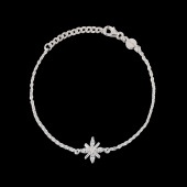 Snowflake Bracelet Silver Snowflake Bracelet Silver